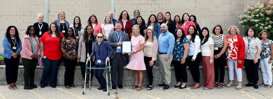 Members of Kenosha County’s child support services team